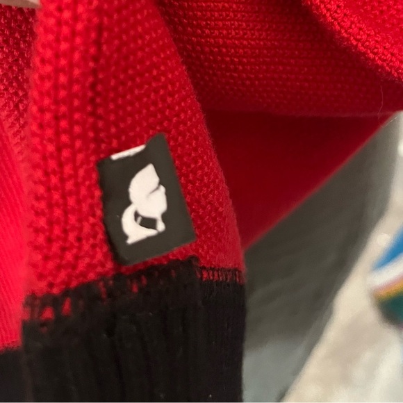 KARL LAGERFELD THERMAL KNIT SWEATER - Picture 3 of 5